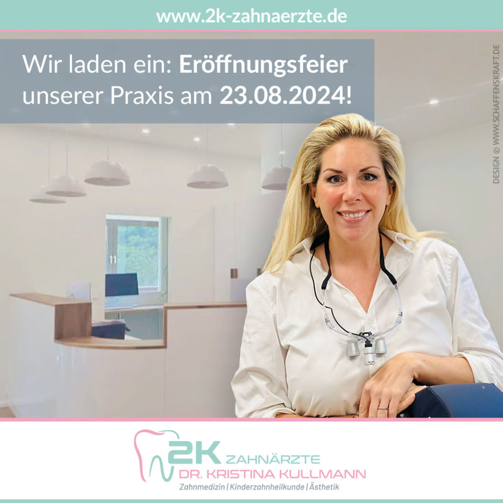 Wir laden ein: Eröffnungsfeier unserer Praxis am 23.08.24!